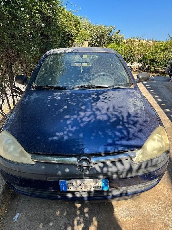 Usata Opel Corsa 2003 Blu Utilitaria