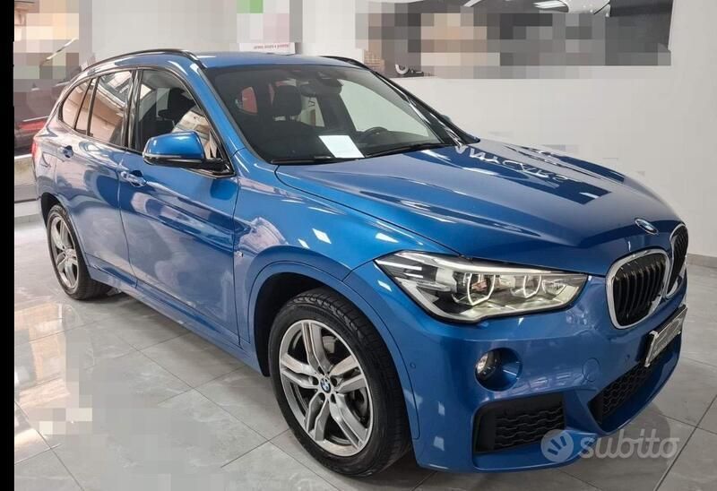 Usata BMW X1 M Sport 150 CV (110 kW) 2016 Blu/azzurro SUV