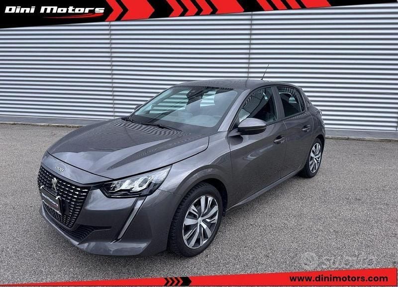Usata Peugeot 208 Allure 75 CV (55 kW) 2021 Grigio Utilitaria