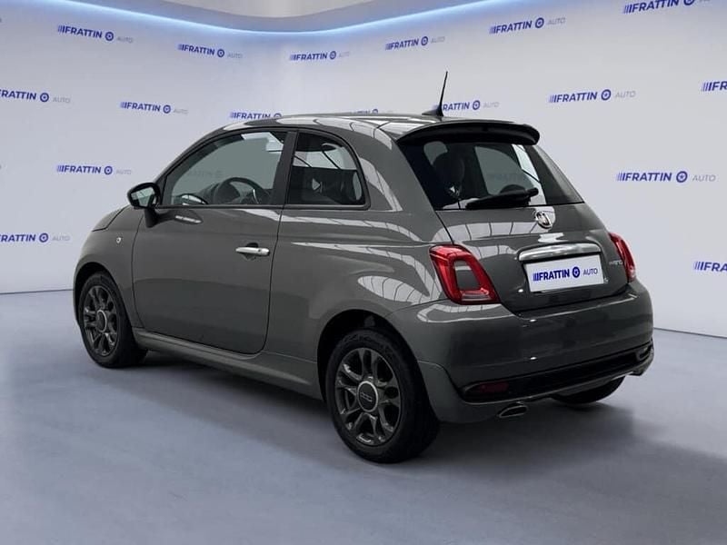 Usata Fiat 500 Sport 70 CV (51 kW) 2021 Grigio scuro Utilitaria