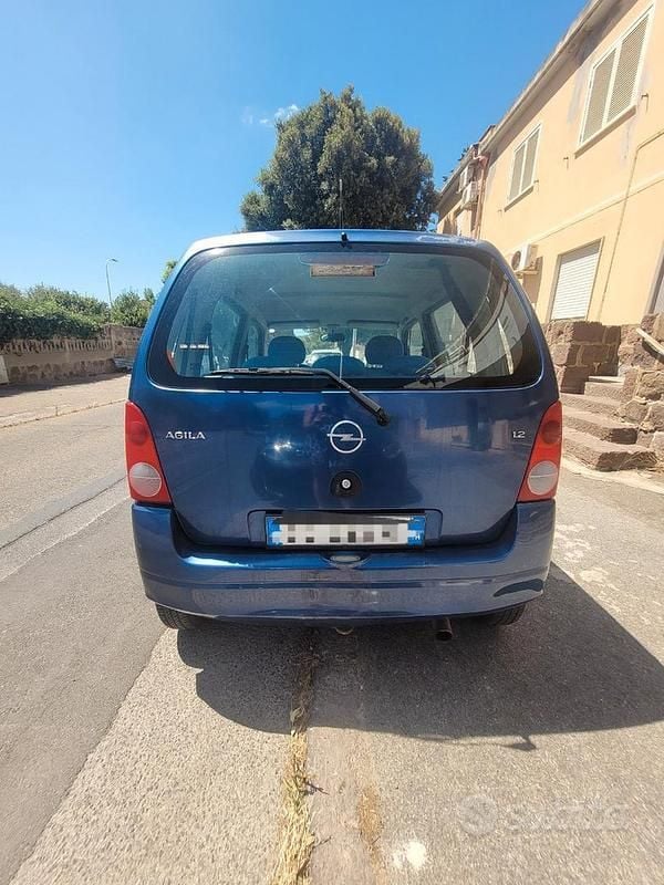 Occasion Opel Agila 75 ch (55 kW) 2003 Bleue Citadine