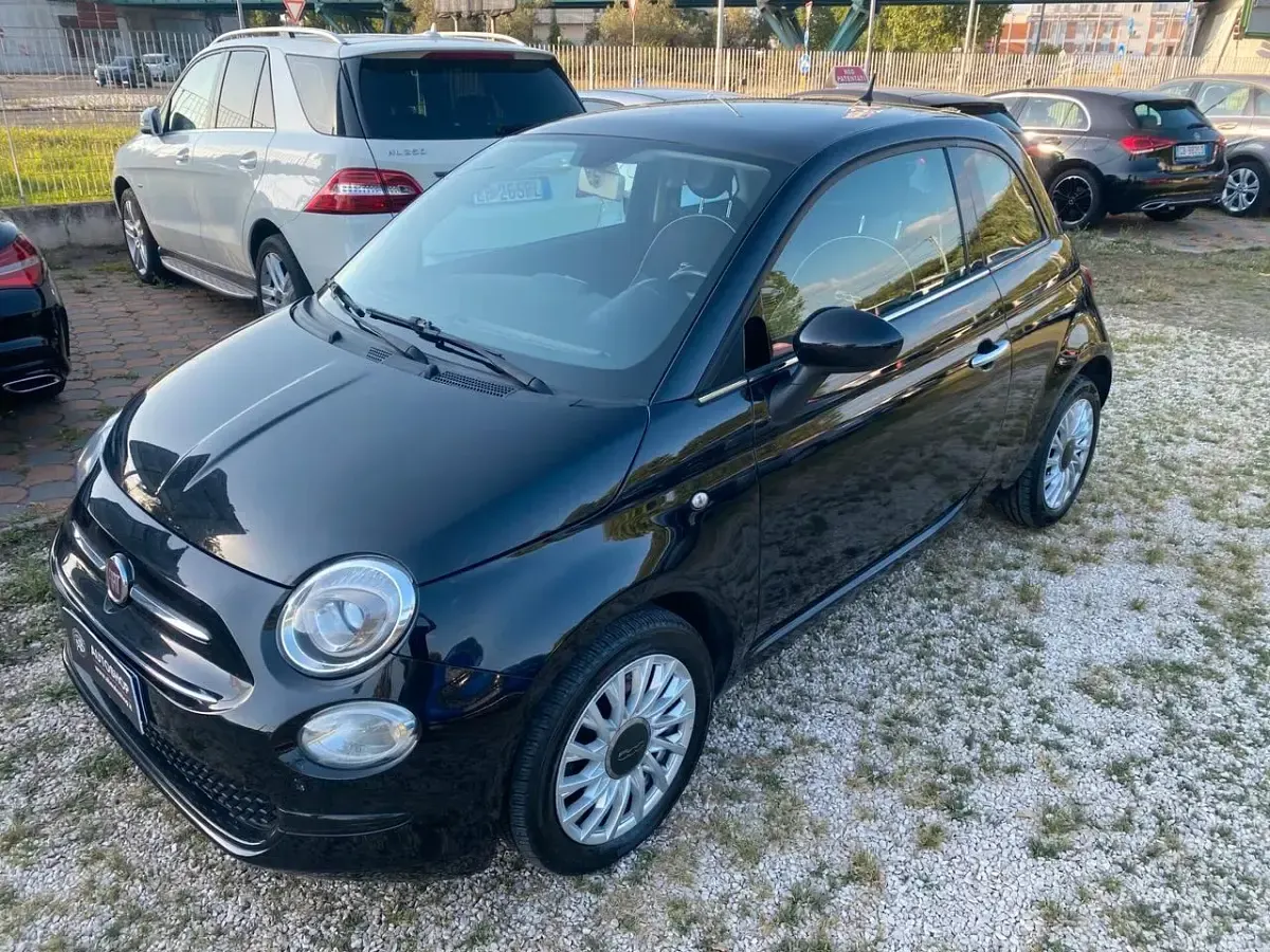 Usata Fiat 500 Lounge 95 CV (69 kW) 2018 Nero Berlina