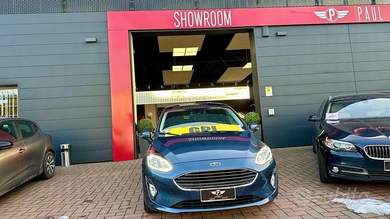 Usata Ford Fiesta Titanium 75 CV (55 kW) 2020 Blu/azzurro Berlina