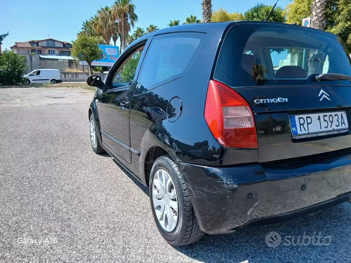 Usata Citroën C2 60 CV (44 kW) 2005 Nero Utilitaria
