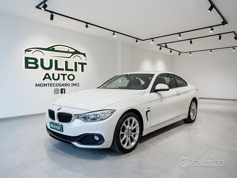 Usata BMW 420 Sport Line 258 CV (189 kW) 2016 Bianco Coupé