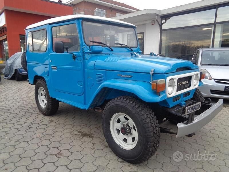 Usata Toyota Land Cruiser 109 CV (80 kW) 1980 Blu/azzurro SUV