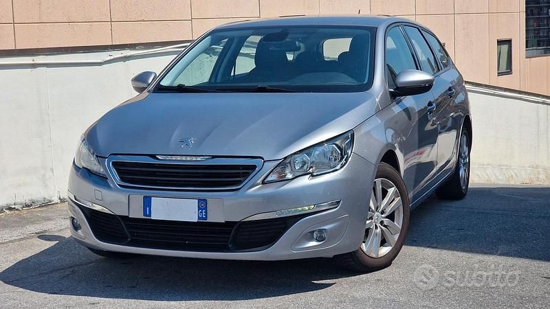 Usata Peugeot 308 Active 131 CV (96 kW) 2014 Grigio Station wagon
