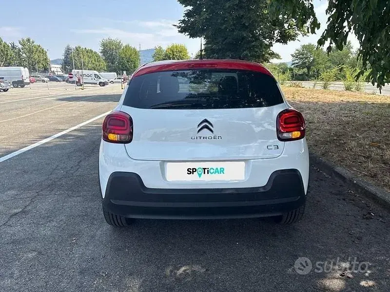 Usata Citroën C3 PureTech 110 CV (80 kW) 2022 Bianco Utilitaria