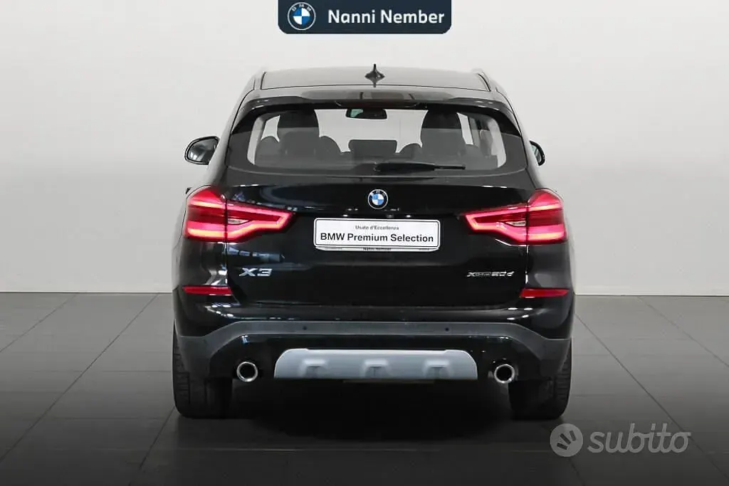 Usata BMW X3 xLine 190 CV (139 kW) 2021 Nero SUV