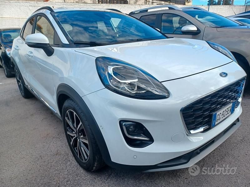 Usata Ford Puma Titanium 120 CV (88 kW) 2021 Bianco Station wagon