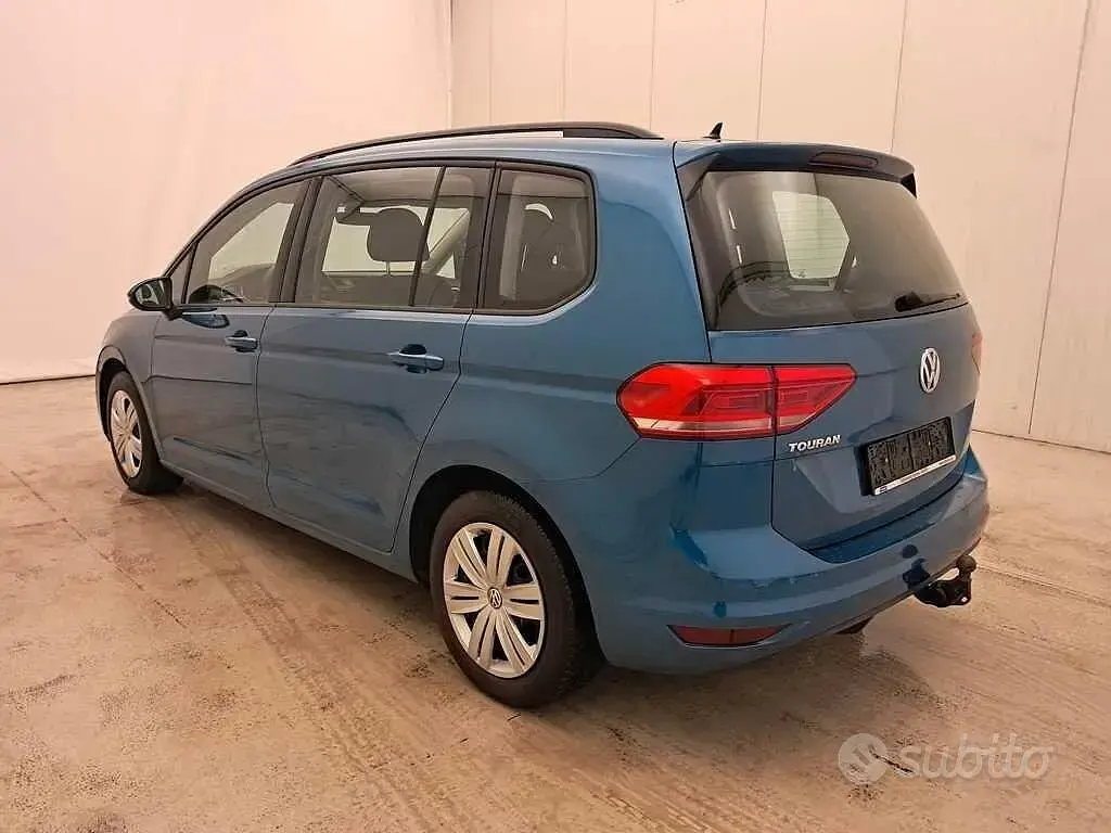 Usata VW Touran Comfortline 150 CV (110 kW) 2020 Blu Monovolume