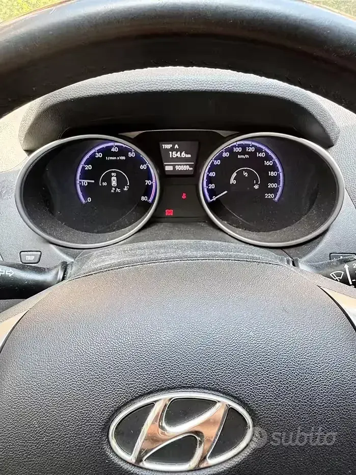 Usata Hyundai ix35 135 CV (99 kW) 2013 Bianco SUV