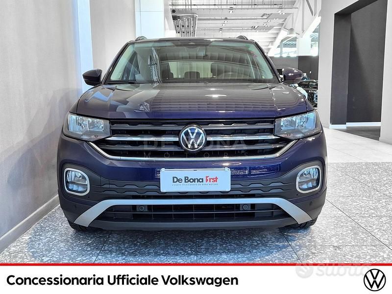 Usado VW T-Cross 95 CV (69 kW) 2020 Azul SUV