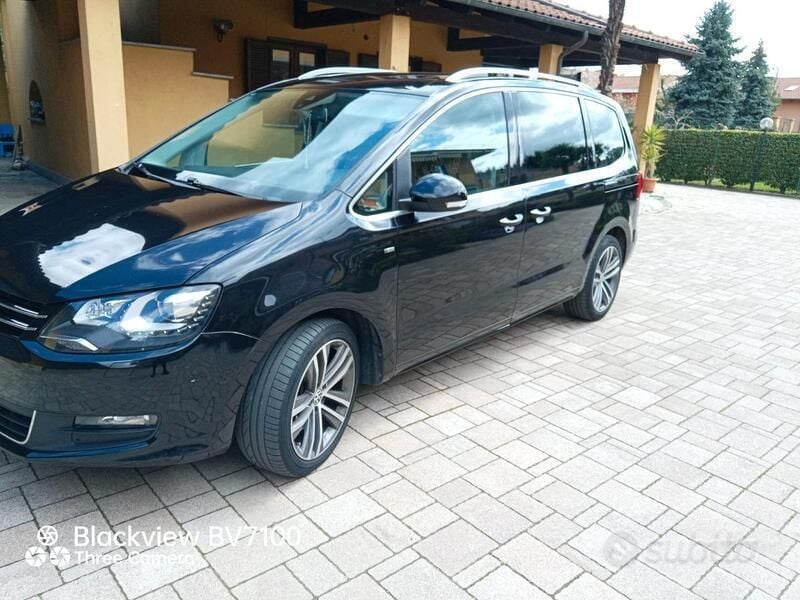 Usata VW Sharan 177 CV (130 kW) 2014 Nero Monovolume