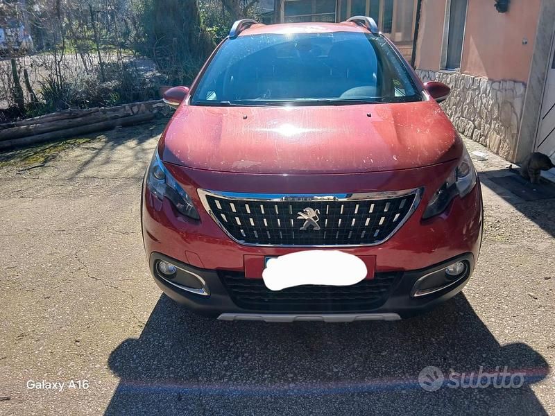 Usata Peugeot 2008 2017 Rosso SUV