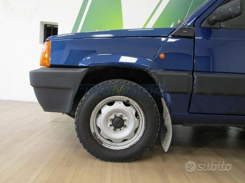 Usata Fiat Panda 4x4 Trekking 54 CV (39 kW) 2001 Blu Utilitaria