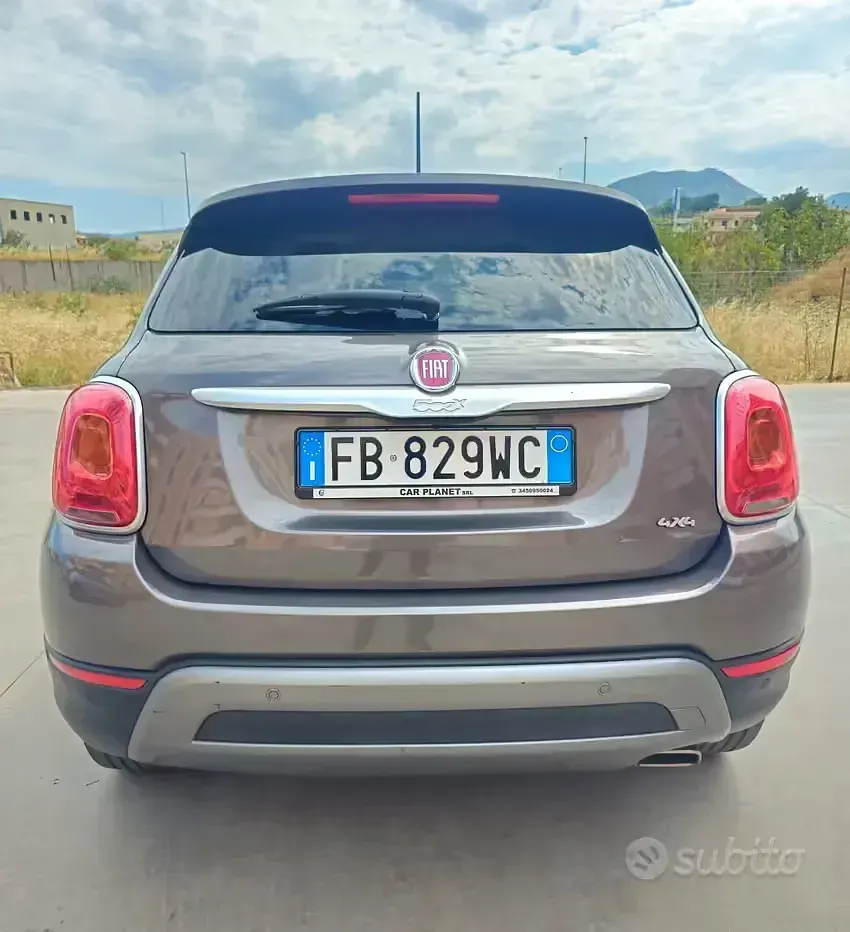 Usata Fiat 500X Cross Plus 140 CV (102 kW) 2016 Marrone SUV