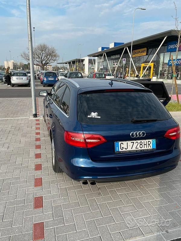 Usata Audi A4 S-Line 136 CV (100 kW) 2013 Blu Station wagon