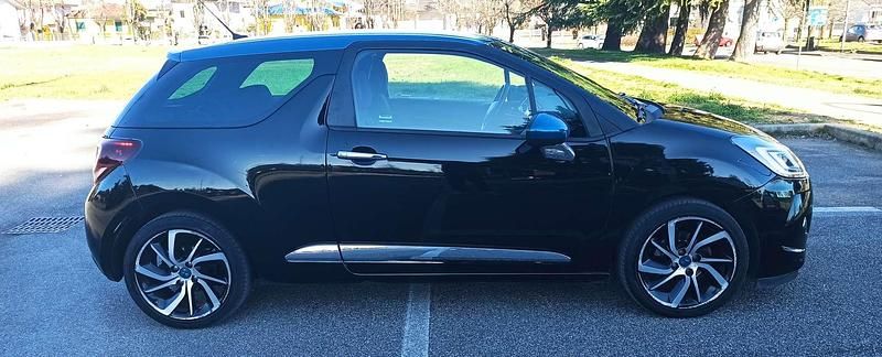 Usata Citroën DS3 75 CV (55 kW) 2015 Nero Berlina