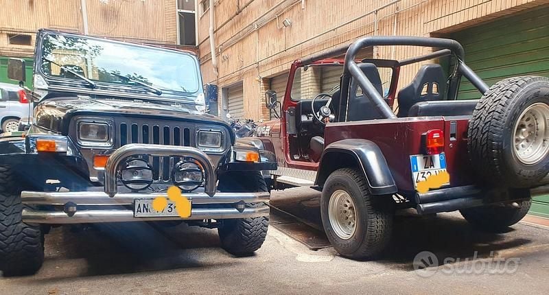 Usata Jeep Wrangler 1987 Rosso SUV