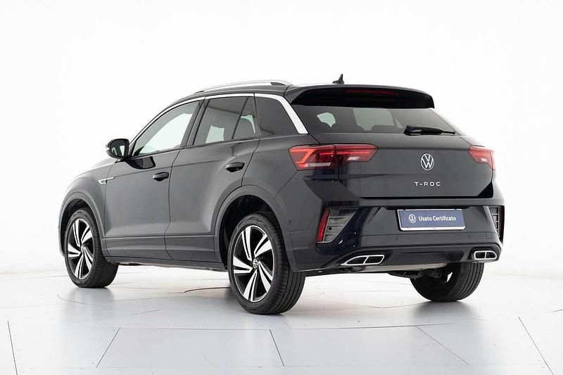Usata VW T-Roc R-line 150 CV (110 kW) 2022 Nero SUV