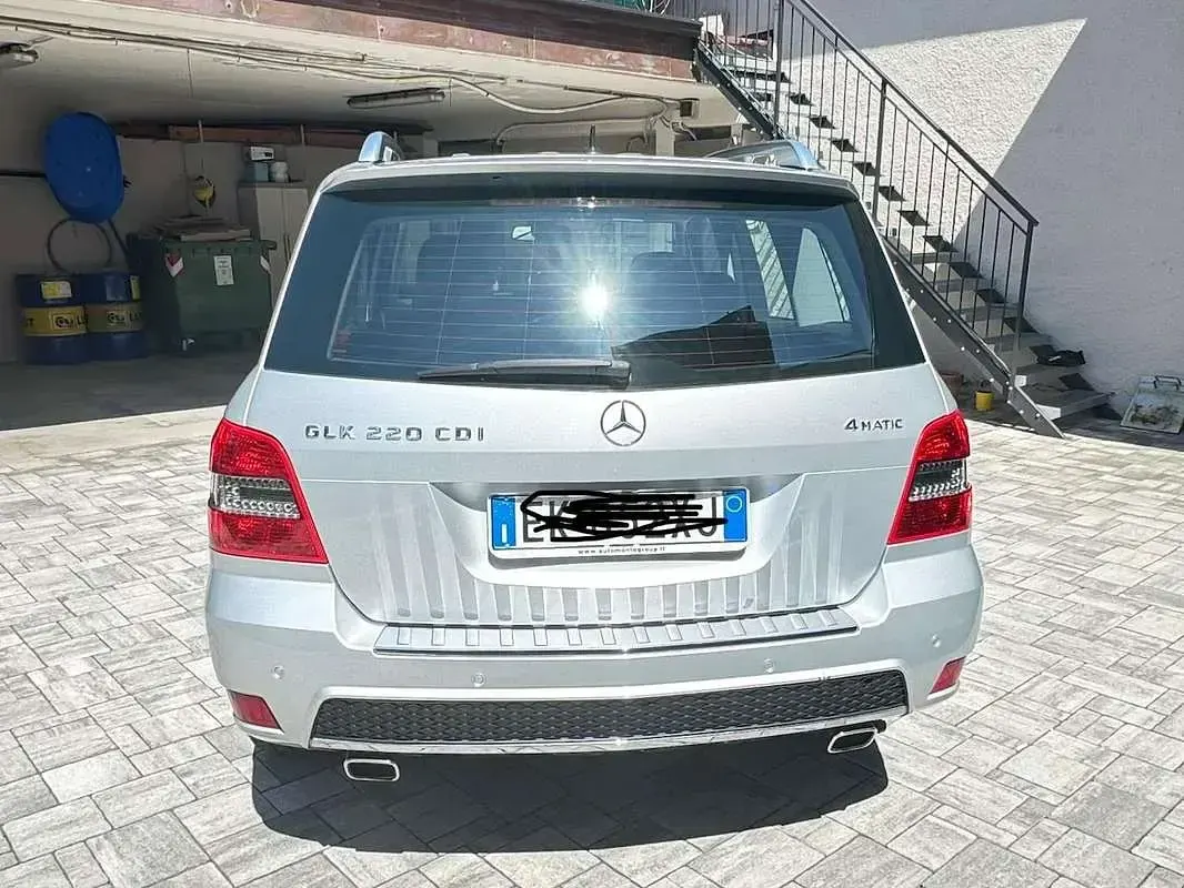 Usata Mercedes GLK220 170 CV (125 kW) 2012 Argento SUV