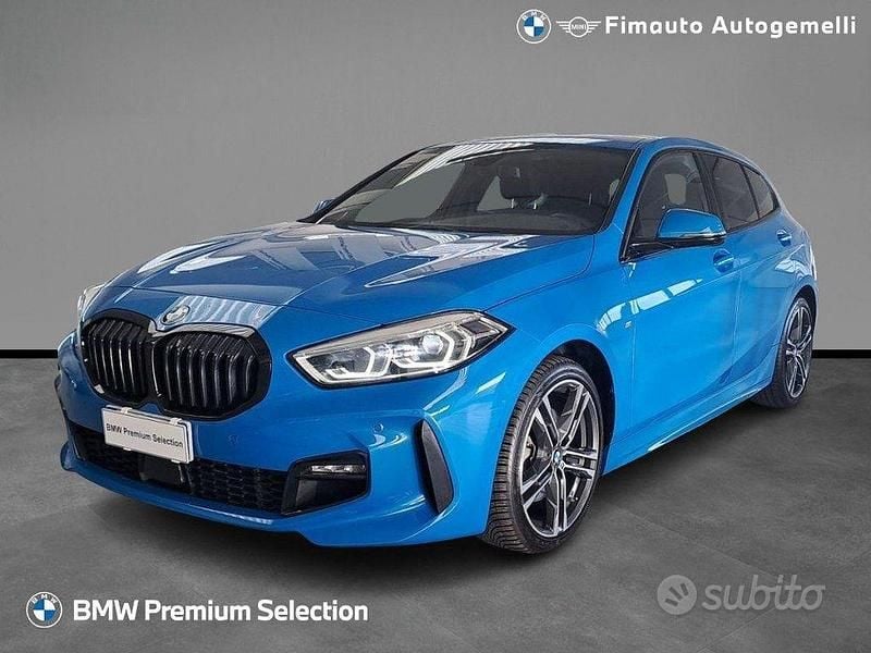 Azzurro Usata 2021 BMW 118 M Sport Due volumi | 24.900 € (Buon prezzo) - Immagine 1/3