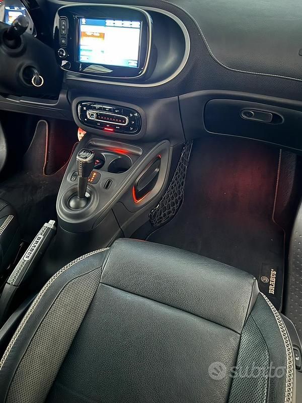 Usata Smart ForFour Brabus Xclusive 109 CV (80 kW) 2018 Grigio Utilitaria