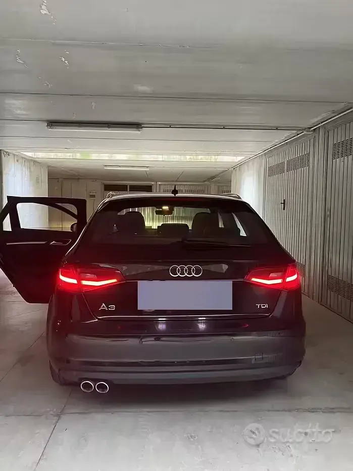 Usata Audi A3 150 CV (110 kW) 2015 Nero Berlina
