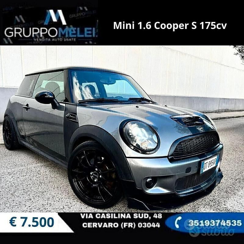 Usata Mini Cooper S 175 CV (128 kW) 2009 Grigio Utilitaria