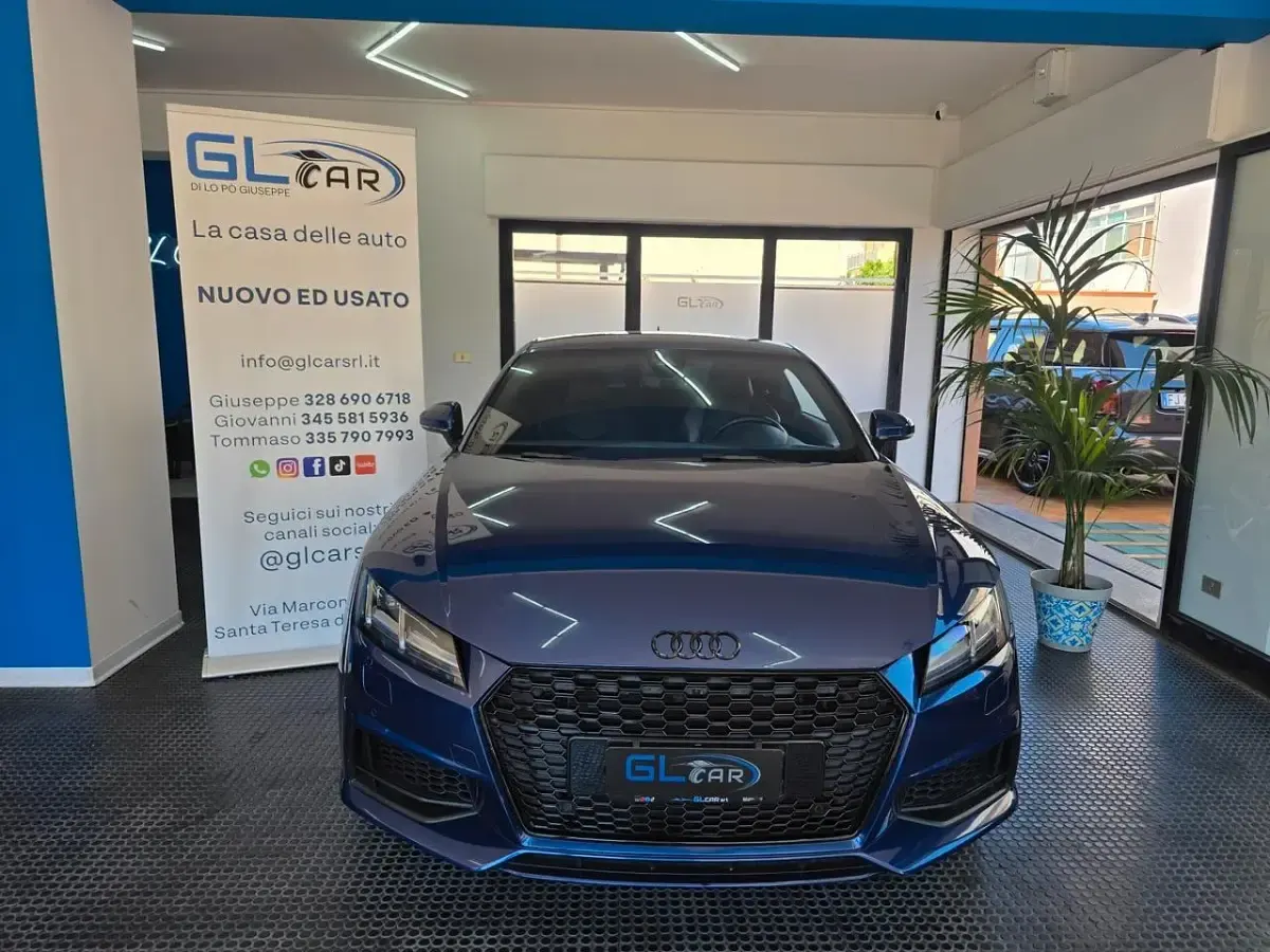 Usata Audi TT S-Line 230 CV (169 kW) 2015 Blu Coupé