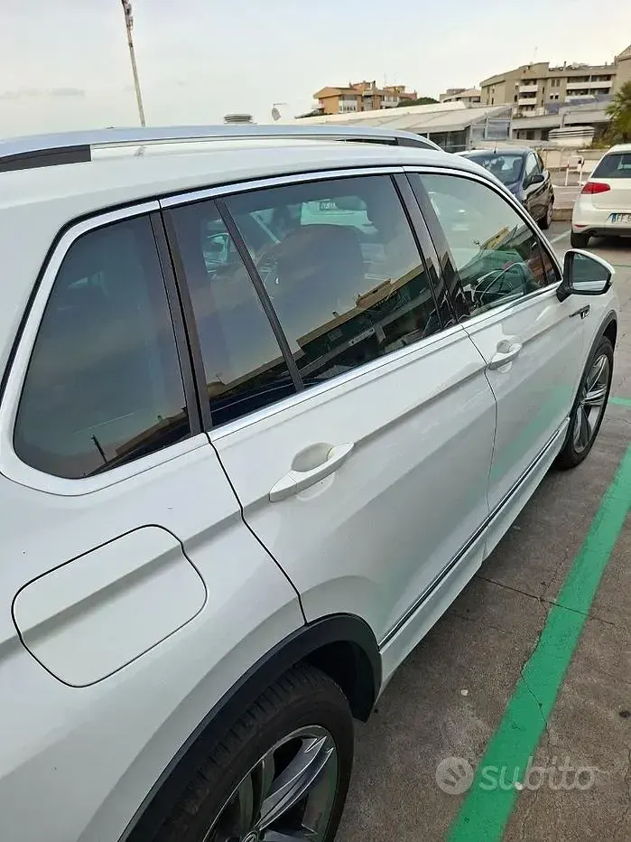 Usata VW Tiguan 150 CV (110 kW) 2019 Bianco SUV