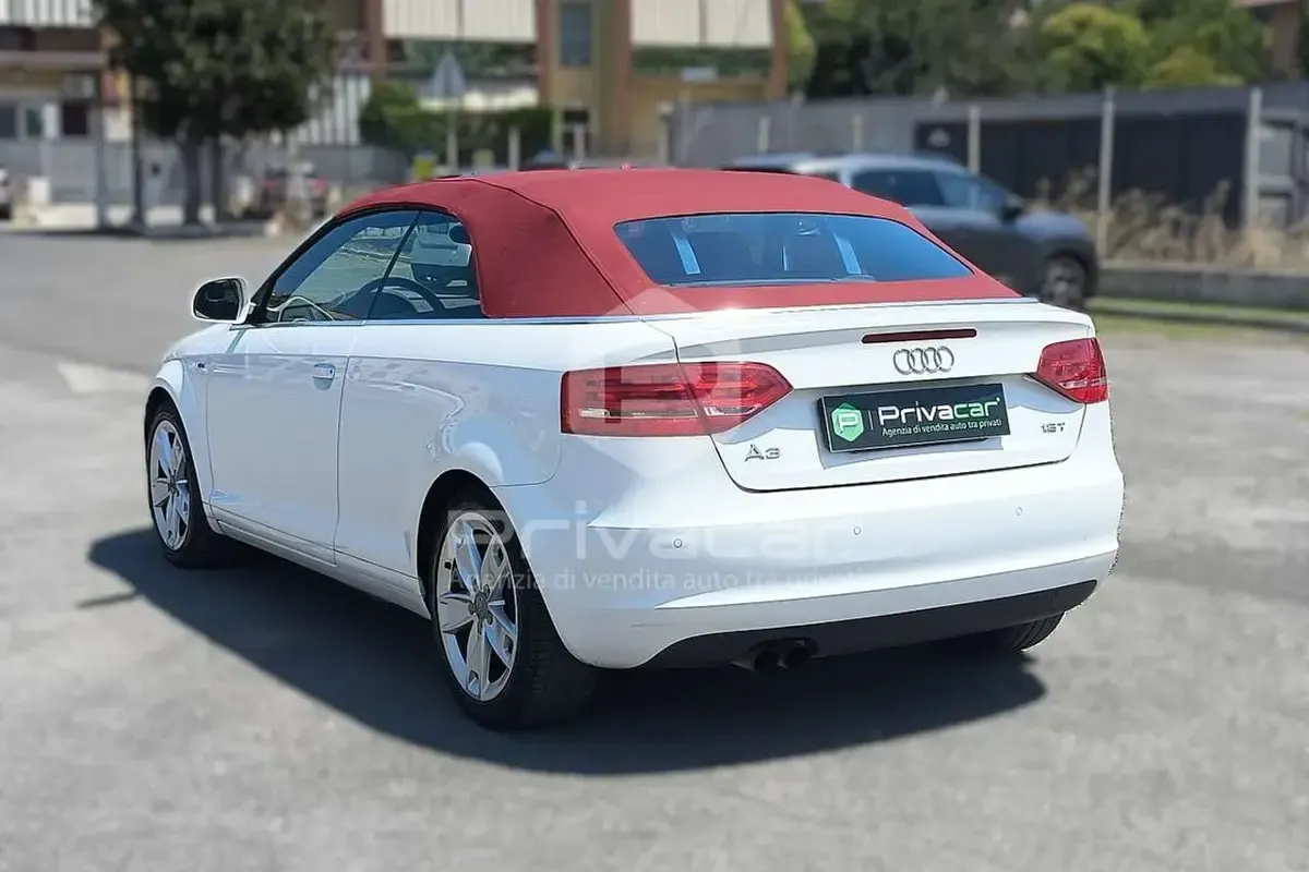 Usata Audi A3 Cabriolet Ambition 160 CV (117 kW) 2009 Bianco Cabrio