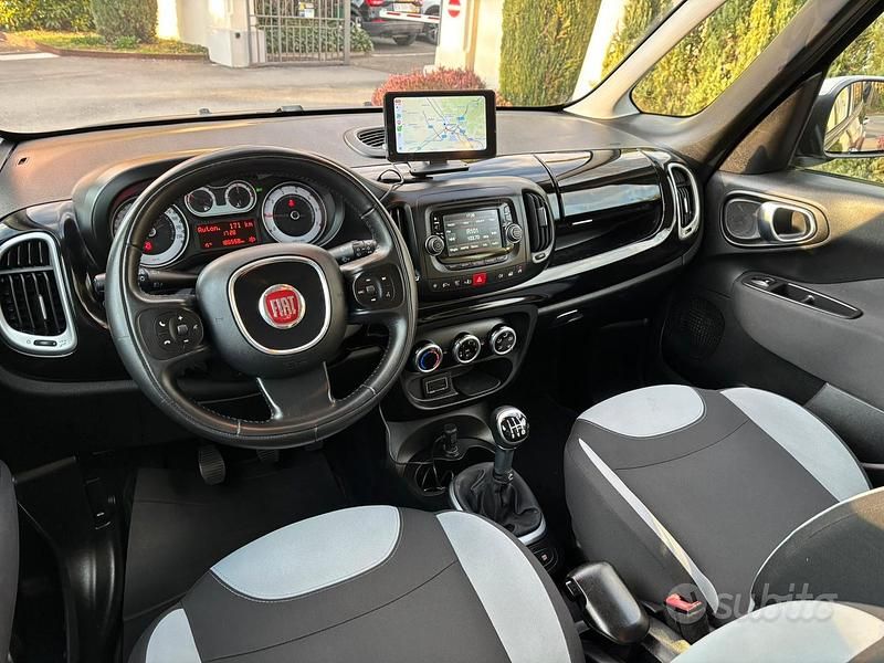Usata Fiat 500L 95 CV (69 kW) 2017 Verde Monovolume