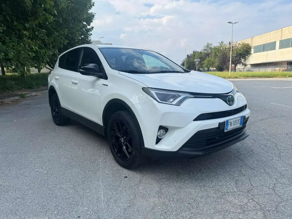Usata Toyota RAV4 Hybrid 155 CV (114 kW) 2018 Bianco SUV