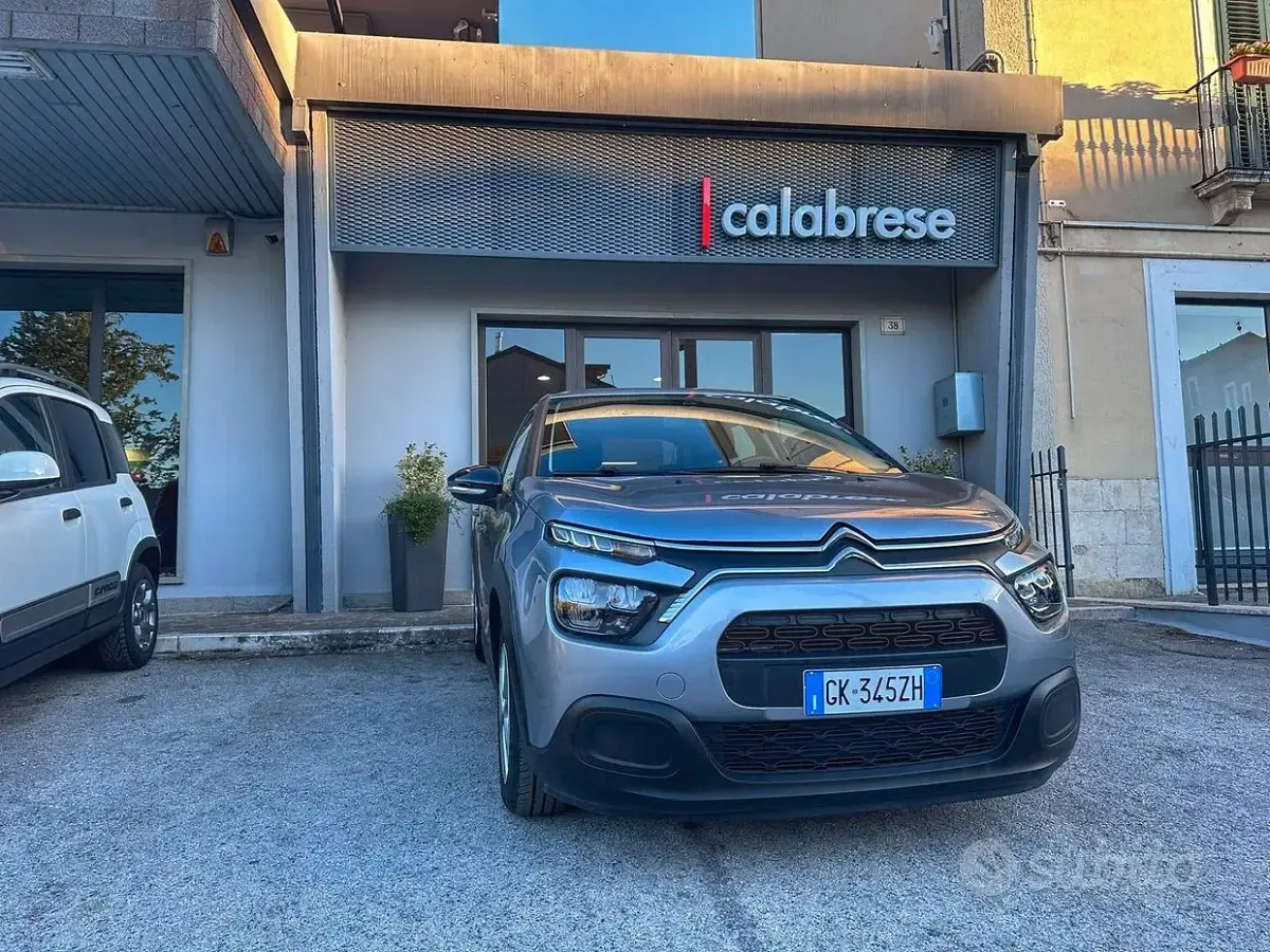 Usata Citroën C3 Feel 83 CV (61 kW) 2022 Grigio Utilitaria