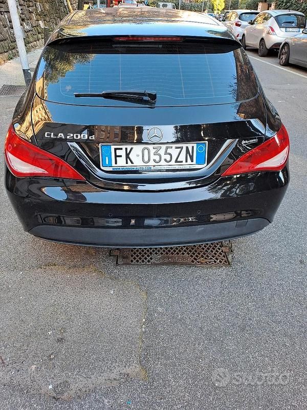 Usata Mercedes CLA200 Shooting Brake 2017 Nero Station wagon