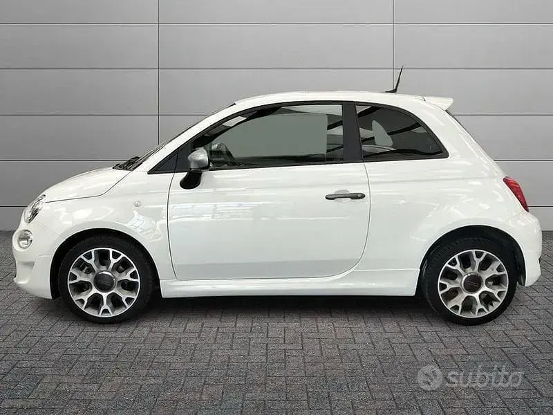 Usata Fiat 500 Sport 69 CV (50 kW) 2019 Bianco Berlina