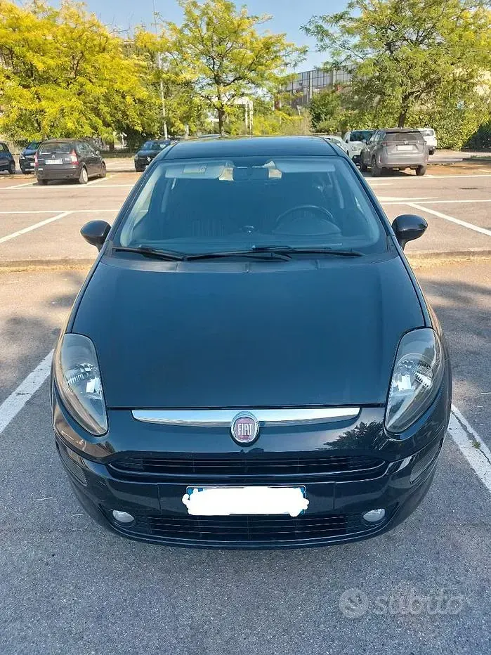 Usata Fiat Punto Evo 75 CV (55 kW) 2011 Nero Utilitaria