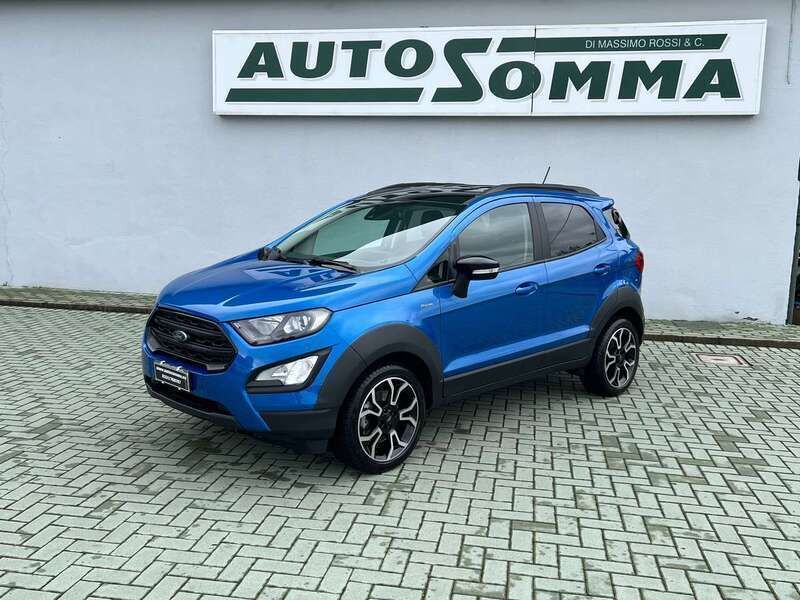 Blu/azzurro Usata 2022 Ford Ecosport Active SUV | 15.900 € (Buon prezzo) - Immagine 1/4