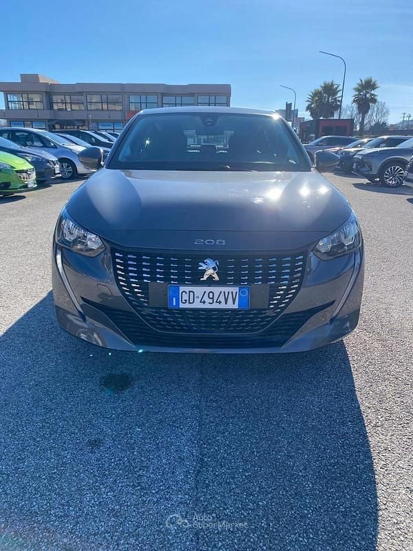 Usata Peugeot 208 GT 102 CV (75 kW) 2021 Gray Utilitaria