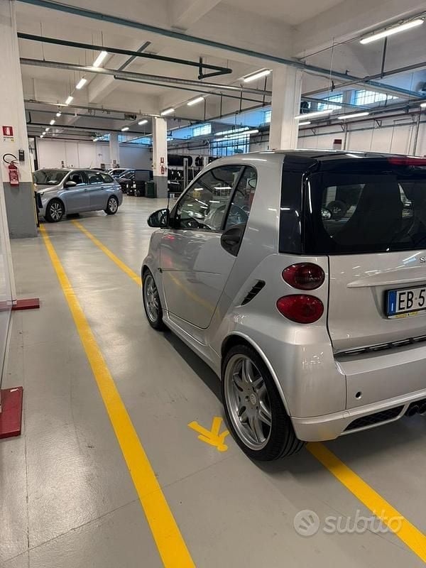 Usata Smart ForTwo Coupé Brabus 98 CV (72 kW) 2010 Grigio Coupé
