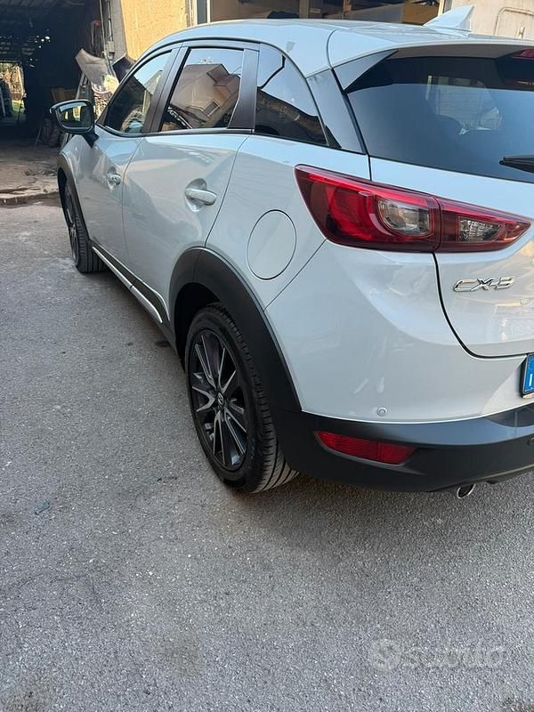 Usata Mazda CX-3 Exceed 105 CV (77 kW) 2018 Bianco SUV