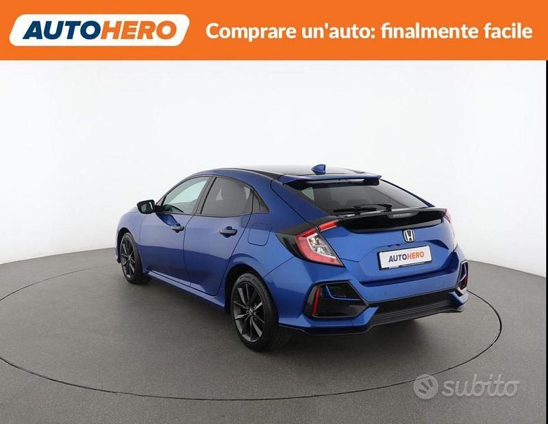 Usata Honda Civic Elegance 126 CV (92 kW) 2021 Blu Berlina