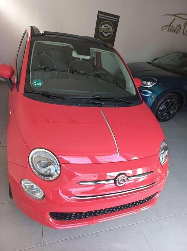 Usata Fiat 500C Lounge 86 CV (63 kW) 2019 Rossa Cabrio