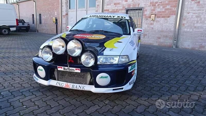 Usata Mitsubishi Lancer Evolution 300 CV (220 kW) 1999 Bianco Berlina