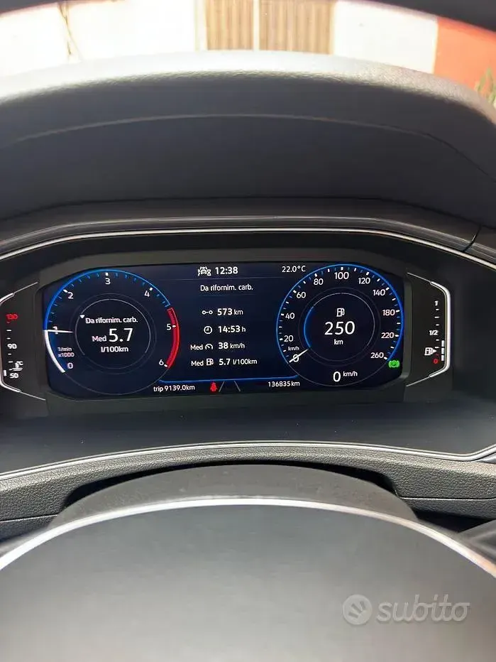 Usata VW T-Roc Advance 150 CV (110 kW) 2021 Grigio SUV