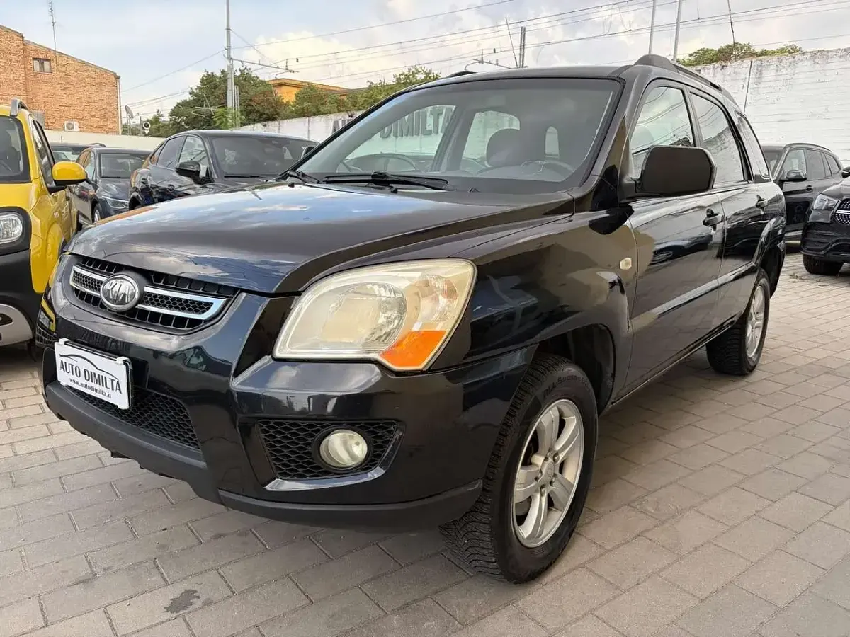 Usata Kia Sportage Active 137 CV (100 kW) 2008 Nero SUV