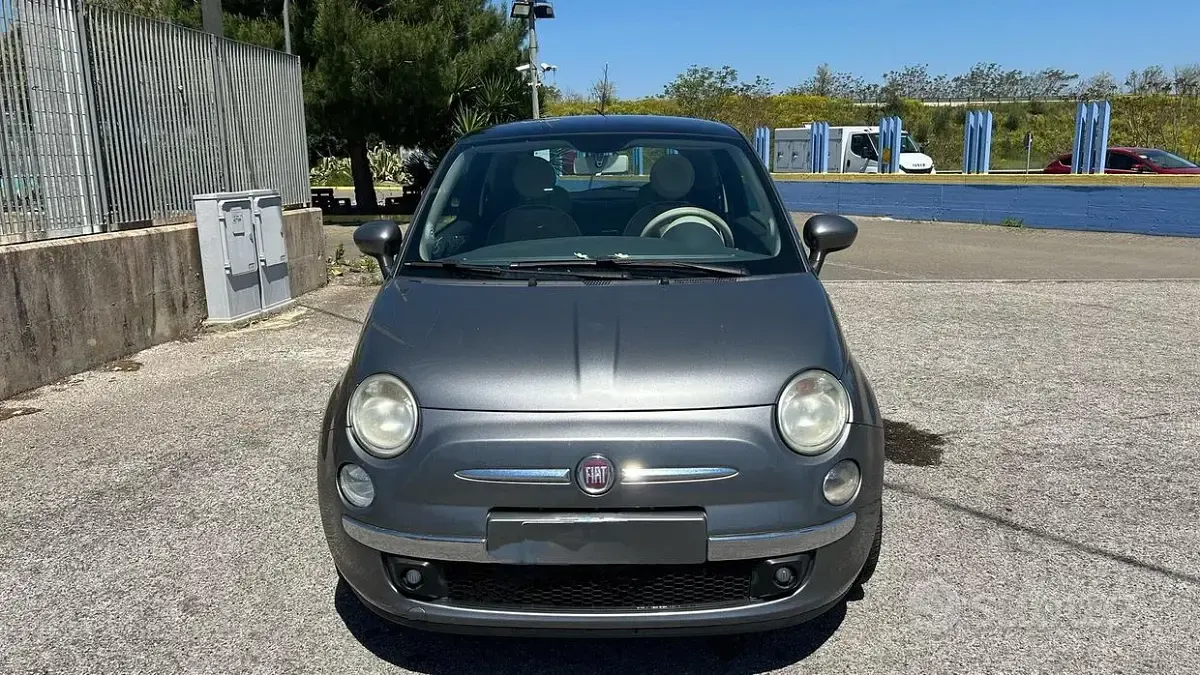 Usata Fiat 500 69 CV (50 kW) 2011 Grigio Berlina