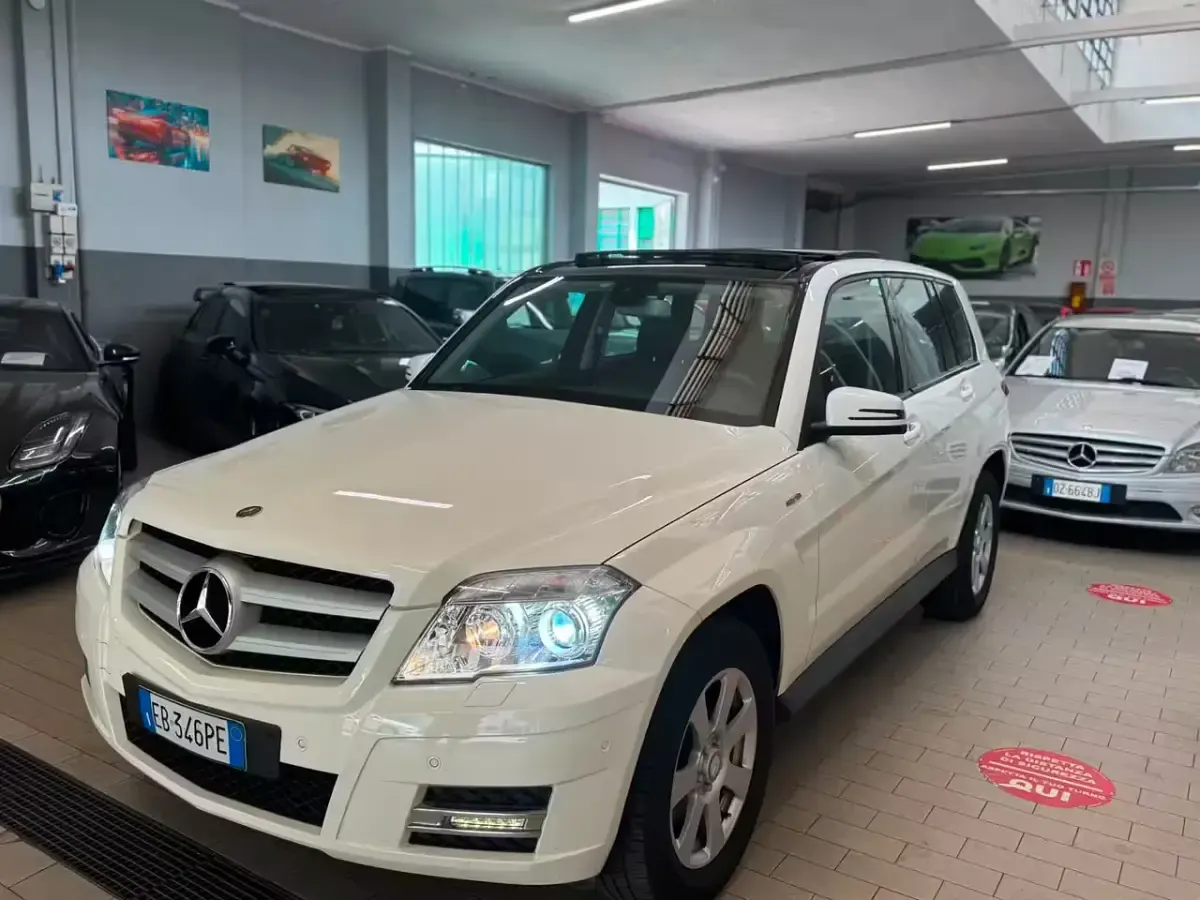 Usata Mercedes GLK220 170 CV (125 kW) 2010 Bianco SUV